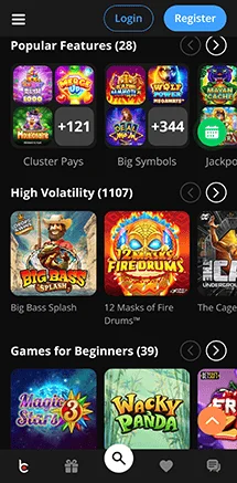bcasino login live casino games
