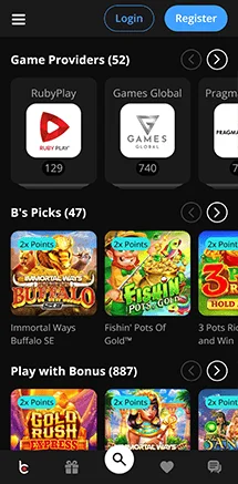 bcasino login pros and cons